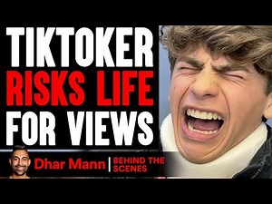 TikToker RISKS LIFE For VIEWS (Behind The Scenes) | Dhar Mann Studios