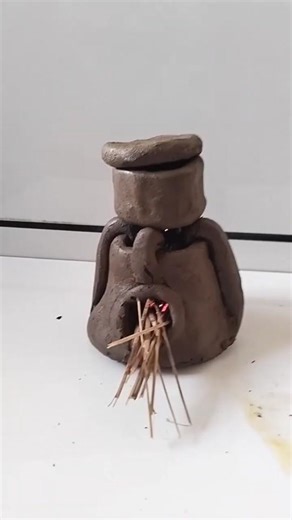 Amezing technique make handmade kitchen set with clay, polymer clay kitchen set, miniature clay pots