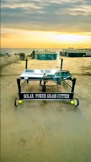 Solar Grass Cutter Project