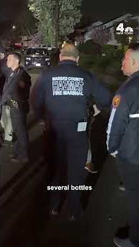 Father, teen son arrested after hazmat team finds explosive materials at NY home | NBC New York