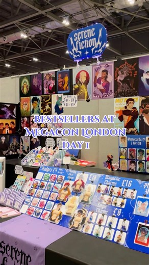 Megacon London day 1 officially done, now onto day 2!! #artistalley #megaconlondon #illustrator #