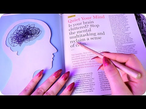 ASMR Inaudible Whispering & Word Tracing for Relaxation ♡ *Clicky*