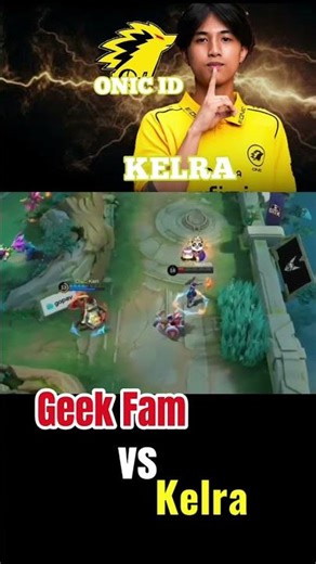kelra vs Geek Fam #highlights #mobilelegends #mpltricks