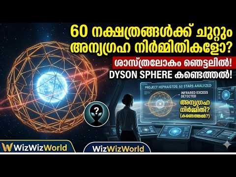 60 നക്ഷത്രങ്ങളിൽ അന്യഗ്രഹ നഗരങ്ങളോ? 👽 Project Hephaistos വെളിപ്പെടുത്തുന്ന രഹസ്യങ്ങൾ! | Dyson Sphere