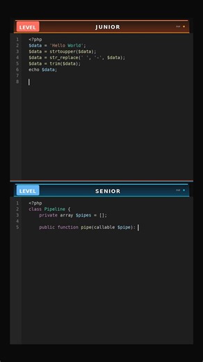 PHP Snapshot: Pipeline Sequential Calls #codereview