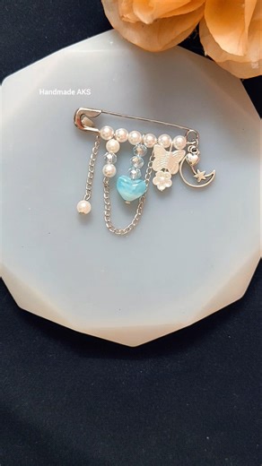 Fun Ways to Use Safety Pins for Unique Crafts😱🔥#handmade#shorts#diy