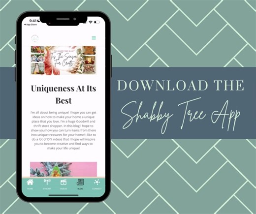 📱 Have you downloaded our FREE app yet? If you love The Shabby Tree, this is the place to find everything you need—our blog, boutique, DIY videos, live replays, and all our favorite links all in one spot! It’s your one-stop shop for all things Shabby Tree 💛 Click here to download it: https://theshabbytree.com/app/ | The Shabby Tree