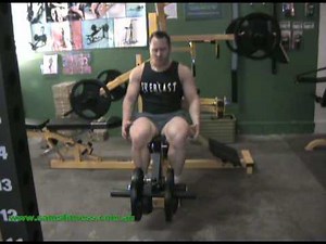 Leg Extensions on the Powertec Multi System at www.samsfitness.com.au