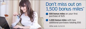 Earn 1,500 Bonus United MileagePlus Miles - Points Miles & Martinis