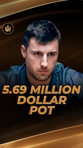 $5.69 million in the middle. Monarch @ossi and Limitless @limitlless._ collide in an unavoidable pot. #TritonPoker #TritonPokerSeries #SuperHighRoller #Poker #PokerLife #PokerPlayer #PokerTournament #CashGame #HighStakesPoker | Triton Poker