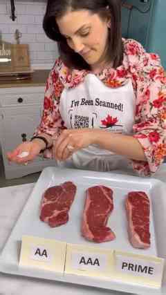 Can you see the difference in these striploins?