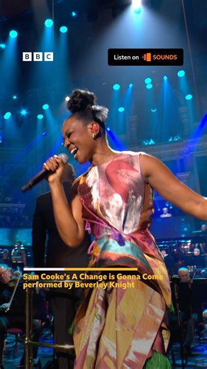 🎙️ Soundtracking history 📻 Sam Cooke’s A Change is Gonna Come performed by Beverley Knight at Soul Revolution, a very special night at the #BBCProms. Introduced and co-curated by Trevor Nelson, this powerful concert traces the musical path of the civil rights movement in the United States from spirituals through gospel to soul. Incredible singers - Beverley Knight, Jacob Lusk, Reginald Mobley, Annahstasia, James Emmanuel, Tony Momrelle, Yomi Sode and the LJ Singers - join conductor Daniel Bart