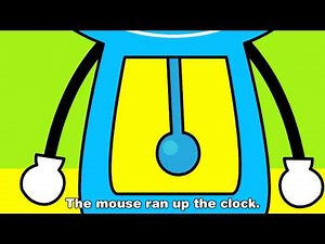 Hickory Dickory Dock - Nursery Rhyme with Lyrics - ccoch and friends