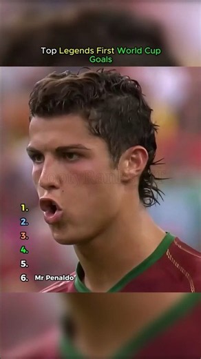Top Legends First World Cup Goals