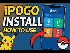 Download iPogo for iOS (free and no jailbraking) + Install Guide for Pokémon GO (2025 Update)