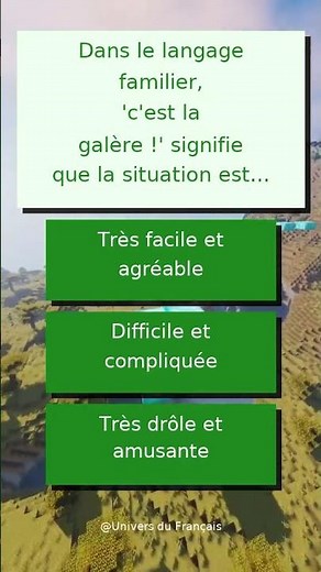 Argot Français : Galère