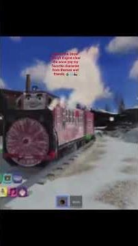 Dustin the Snow Plough Engine clear the snow yay my favorite character from thomas and friends 🎄❄️🚂