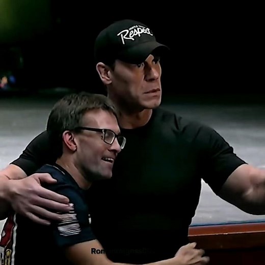 John Cena Hugs a Fan With Last-Stage Cancer and Fulfills His Wish ❤️😍 #wwe #shorts #johncena