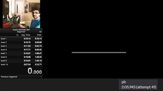 pb super monkey ball speedrun for assignment