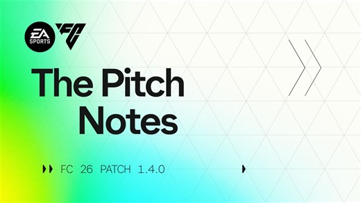 EA SPORTS FC 26 | Title Update v1.4.0 Pitch Notes
