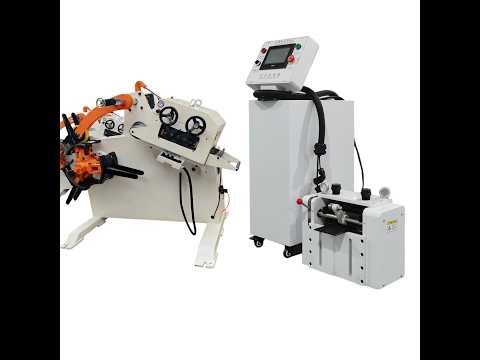 Automatic 2 in 1 Decoiler & Straightener | High Precision Coil Feeding Line for Stamping