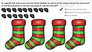 If your students struggle with word problems, specifically division word problems, here's a resource that will help! https://www.teacherspayteachers.com/Product/Interpreting-Remainders-Christmas-Themed-10537549 | Ashleigh on TpT | Facebook