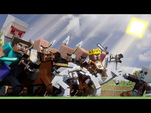 Villager VS Pillager: A History |FULL MOVIE| (Minecraft Animation)
