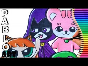 How to draw Raven from Teen Titans GO | Learn to Draw step by step