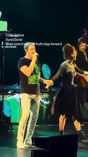 Kin on Instagram: "When Come Undone goes live, it stops being a song and turns into a confession. Duran Duran letting vulnerability breathe on stage, with voices intertwining and tension melting into melody. This is what surrender sounds like. Released in 1993, Come Undone marked a striking shift for Duran Duran. Softer, darker, and more intimate than their glossy 80s anthems, the track leaned into trip-hop textures and emotional restraint. It became one of the band’s most enduring songs, reachi