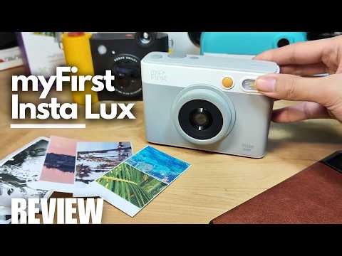 REVIEW: myFirst Camera Insta Lux | "Color" Thermal Printer Instant Camera! (Digicam)