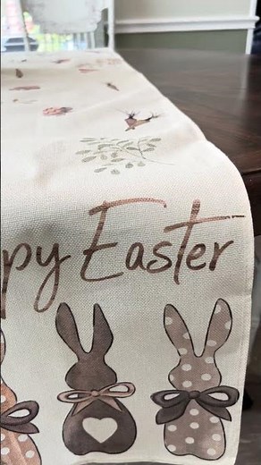 🐰🥕 Why this Easter Table Runner is a Spring Decorating Favorite