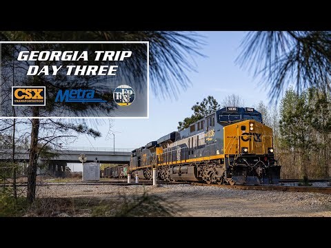 [4K] NONSTOP CSX ACTION IN WAYCROSS, GA Ft. Progress Rail SNEAK PEAK on GA Trip Day 3! | 3/11/2026