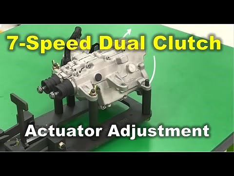 How to Adjust the 7 Speed DCT Clutch Actuator - Hyundai and KIA Dual Clutch Transmission