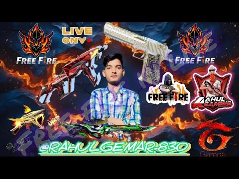 Mr rahul gamer_830 🔥is live in youtube✨play in free fire #freefire#garenafreefire #gaming#fflive
