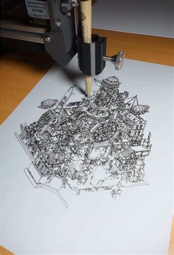 1 Hour 30 Minutes of Engaging Pen Plotter Writing
