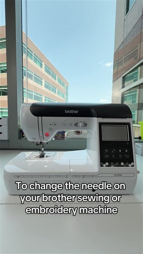 Cómo cambiar la aguja de tu máquina Brother