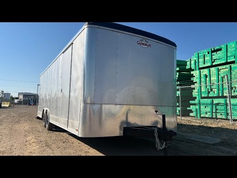 2024 Cargo Mate Blazer 8.5x24 Car Hauler Package Walk Around