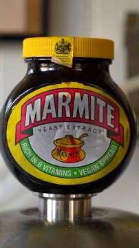 Marmite is made with old beer yeast!