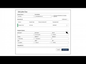 How to Edit or Delete a Recipient in Business Online Banking