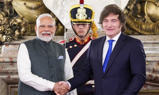 PM meets with President Javier Milei of Argentina