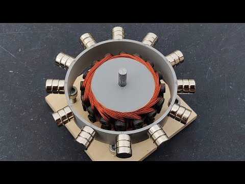 Free Energy Generator Using Powerful Magnetic Force