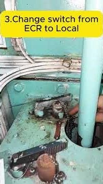 Emergency Maneuvering of Main engine. #engineering #machine #engine #viralvideo #ship #video #marine