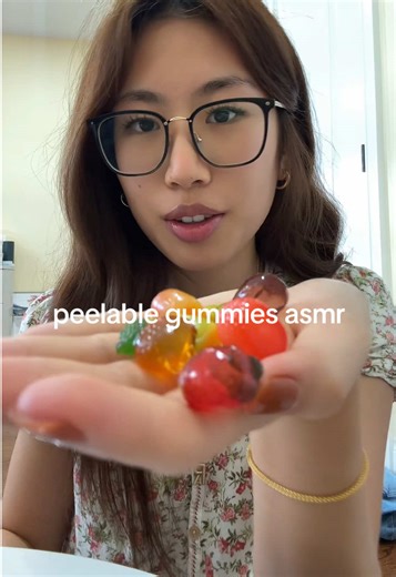 i love these sm #gummies #peelablegummy #candy #asmr #mukbang ty happy global snacks