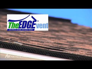Rooftop-Installed Edge Vent Helps Solve Attic Intake Airflow Challenges