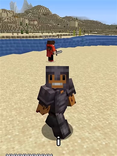 cheating with hidden armor#minecraft #acookiegod