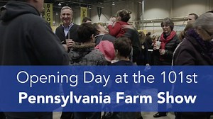 Saturday was opening day at the 101st Pennsylvania Farm Show! Watch the video to see the highlights, and be sure to visit the Farm Show now through January 14th. More information: www.farmshow.state.pa.us | Office of the Governor of Pennsylvania