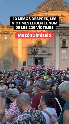 Ja han passat 10 mesos, i l’indecent de Mazón no ha assumit cap responsabilitat política.Com cada 29 de mes, seguirem reclamant justícia i reparació | Joan Baldoví