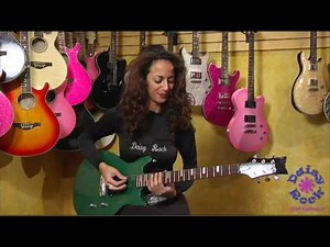 Daisy Rock Girl Guitar's Stardust Elite Rebel Promo Video featuring Ruthie Bram