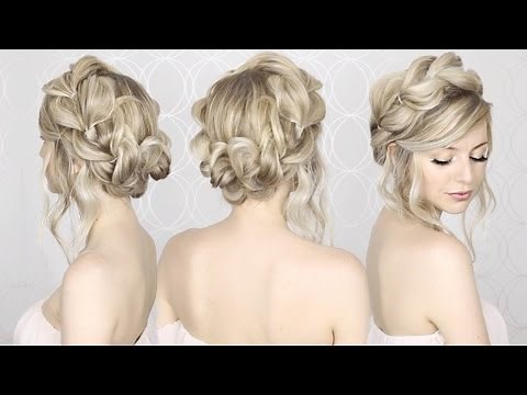 HOW TO: Pull Through Crown Braided Hair Tutorial | Summer inspired, long, medium hair
