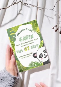 Customizable Mixed Birthday Invitation Card - Etsy